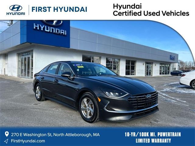 used 2022 Hyundai Sonata car, priced at $17,900