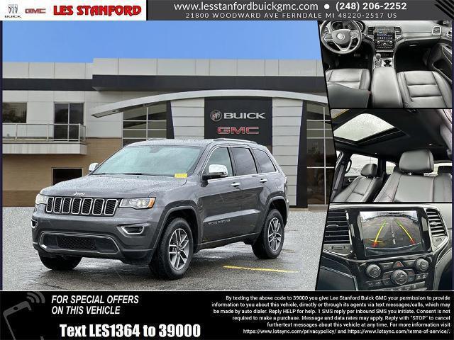 used 2021 Jeep Grand Cherokee car, priced at $28,899