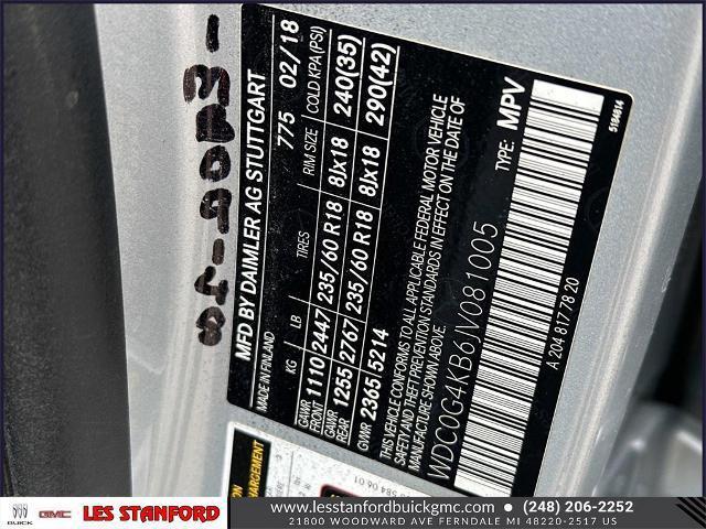 used 2018 Mercedes-Benz GLC 300 car, priced at $16,280