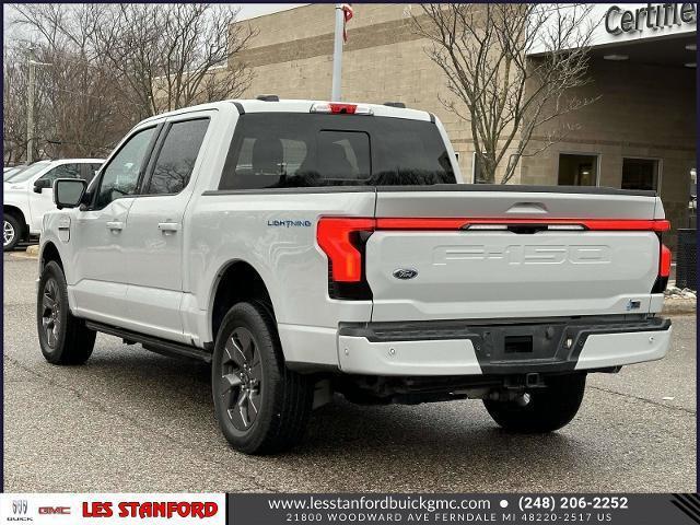 used 2023 Ford F-150 Lightning car, priced at $49,000