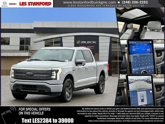 used 2023 Ford F-150 Lightning car, priced at $49,000