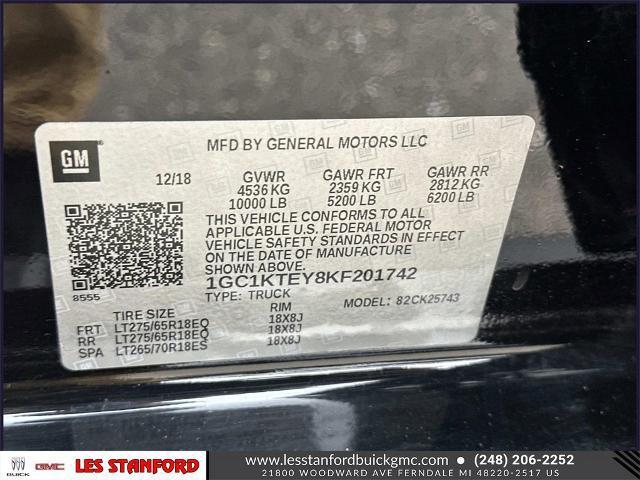 used 2019 Chevrolet Silverado 2500 car, priced at $46,599