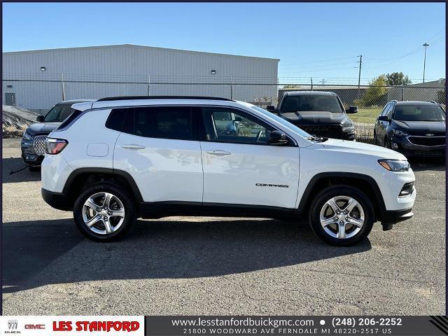 used 2023 Jeep Compass car, priced at $21,750