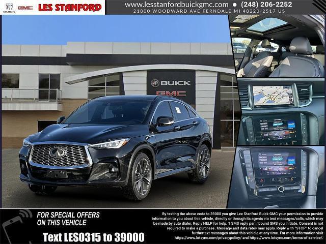 used 2022 INFINITI QX55 car, priced at $33,900