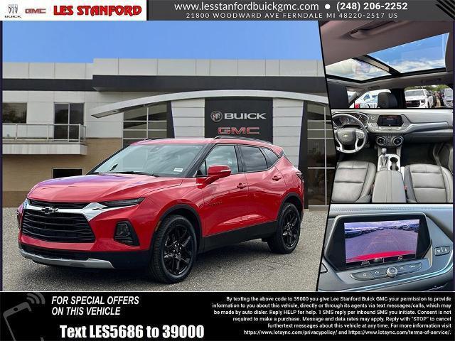used 2022 Chevrolet Blazer car, priced at $30,195