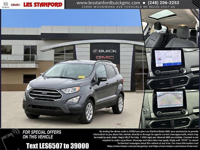 used 2021 Ford EcoSport car, priced at $13,700