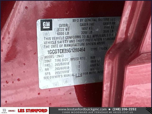 used 2016 Chevrolet Colorado car, priced at $18,999