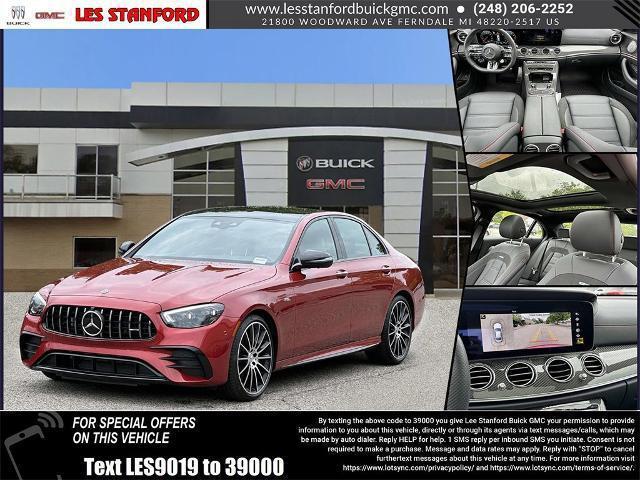 used 2023 Mercedes-Benz AMG E 53 car, priced at $68,000