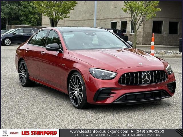 used 2023 Mercedes-Benz AMG E 53 car, priced at $68,000