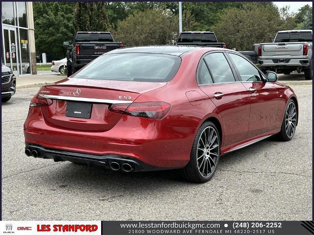 used 2023 Mercedes-Benz AMG E 53 car, priced at $68,000