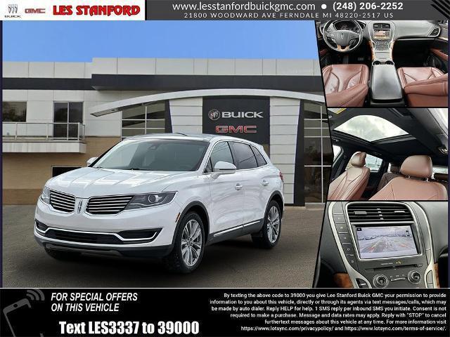 used 2018 Lincoln MKX car, priced at $17,500