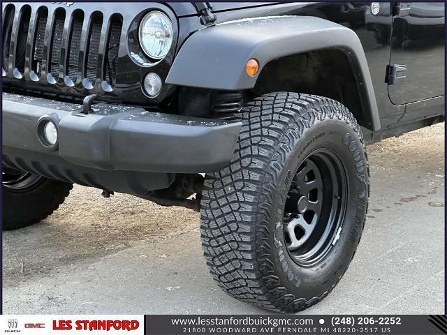 used 2014 Jeep Wrangler Unlimited car, priced at $13,200