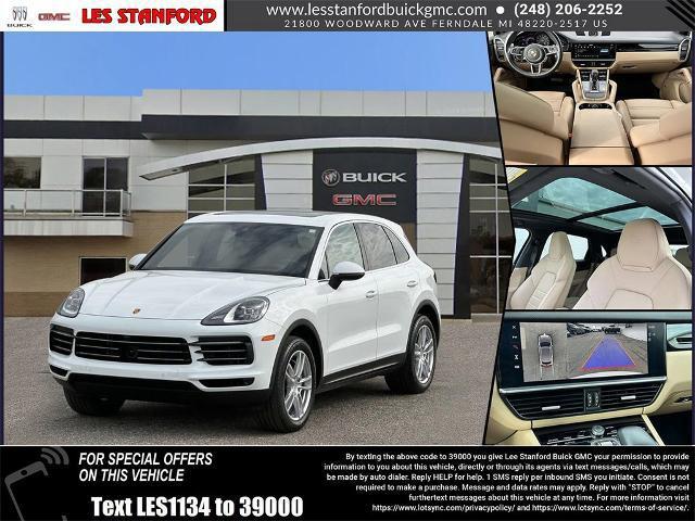 used 2023 Porsche Cayenne car, priced at $63,500