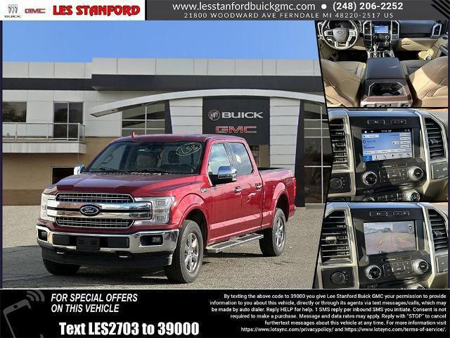 used 2018 Ford F-150 car, priced at $27,500