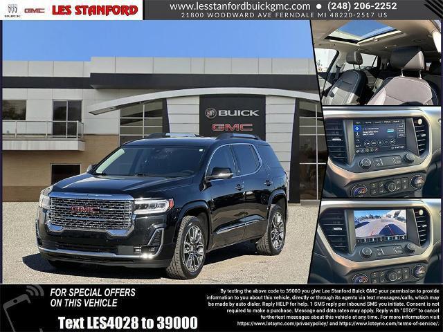 used 2020 GMC Acadia car, priced at $28,000