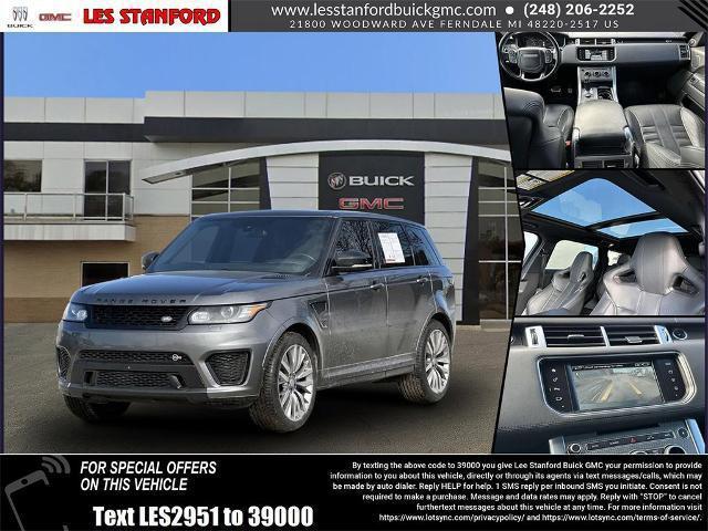 used 2016 Land Rover Range Rover Sport car, priced at $29,500