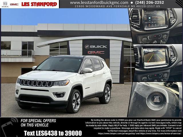 used 2018 Jeep Compass car, priced at $15,600