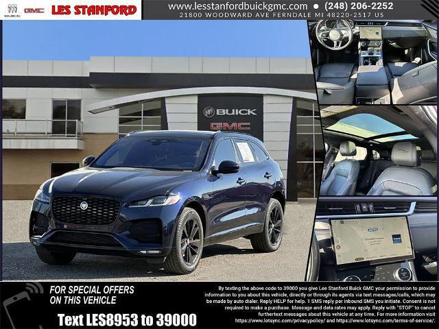 used 2021 Jaguar F-PACE car, priced at $31,500