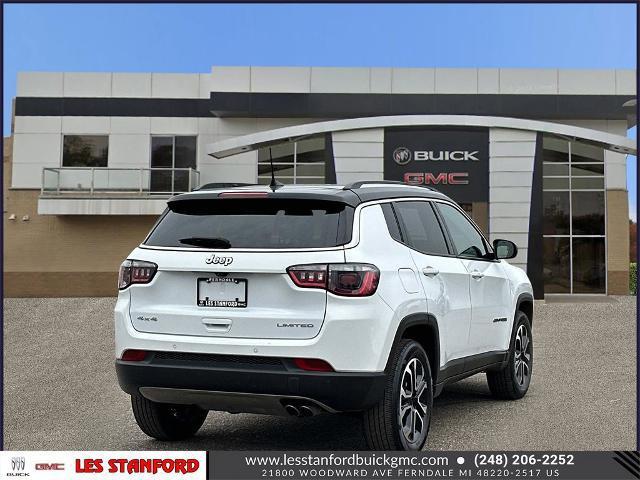 used 2022 Jeep Compass car, priced at $22,335