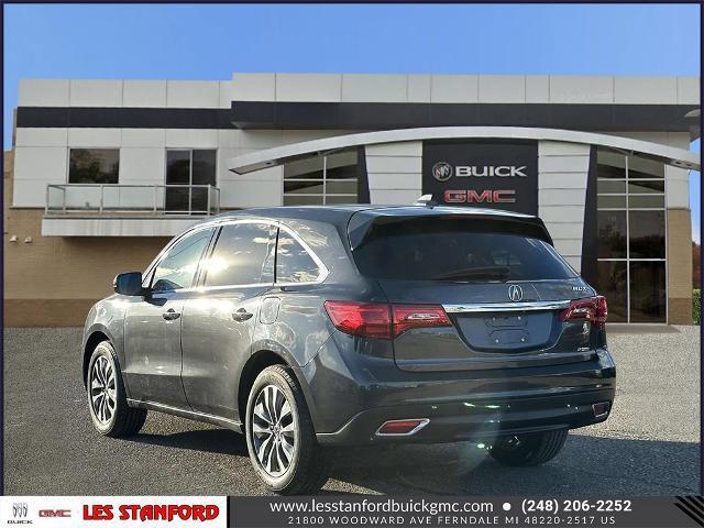 used 2016 Acura MDX car, priced at $15,600