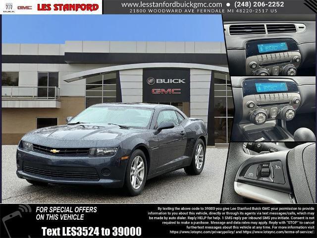 used 2015 Chevrolet Camaro car, priced at $14,500