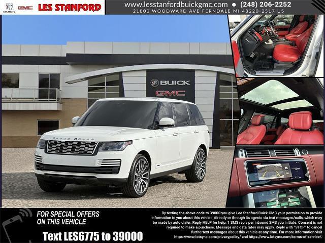 used 2019 Land Rover Range Rover car, priced at $50,995