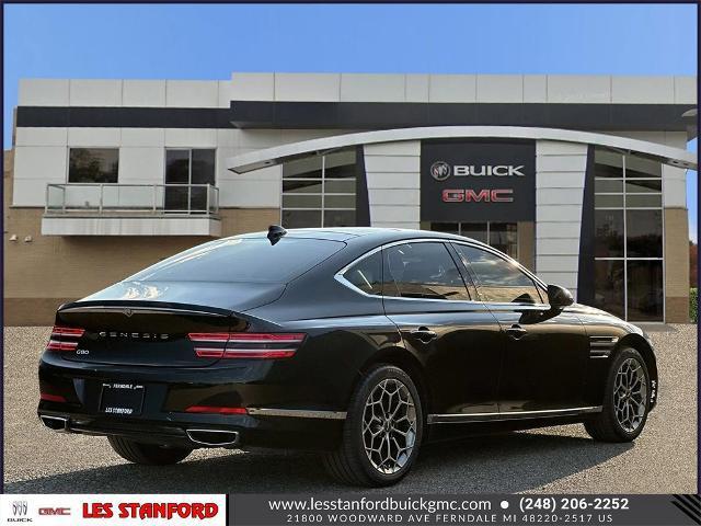 used 2021 Genesis G80 car, priced at $32,695