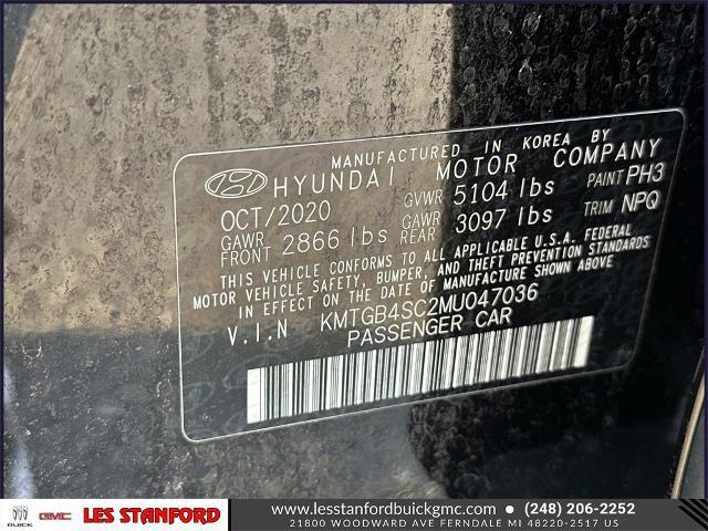 used 2021 Genesis G80 car, priced at $32,695