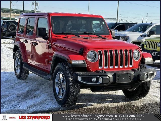 used 2020 Jeep Wrangler Unlimited car, priced at $31,300