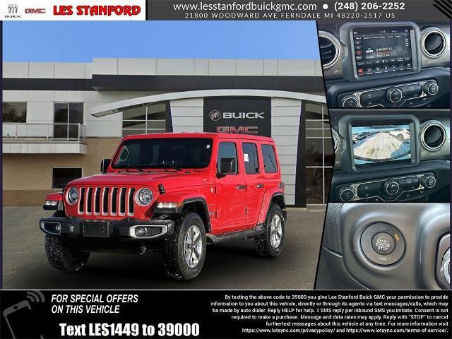 used 2020 Jeep Wrangler Unlimited car, priced at $31,300