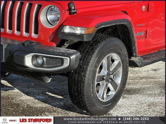 used 2020 Jeep Wrangler Unlimited car, priced at $31,300