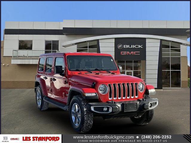 used 2020 Jeep Wrangler Unlimited car, priced at $30,000