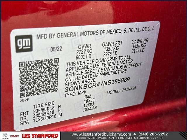 used 2022 Chevrolet Blazer car, priced at $25,296