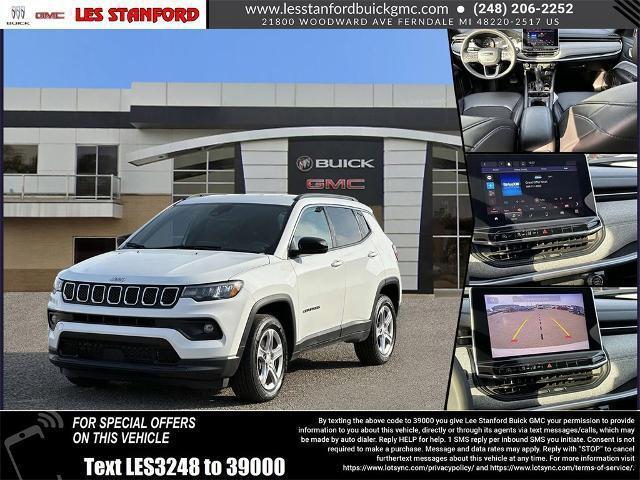 used 2023 Jeep Compass car, priced at $25,000