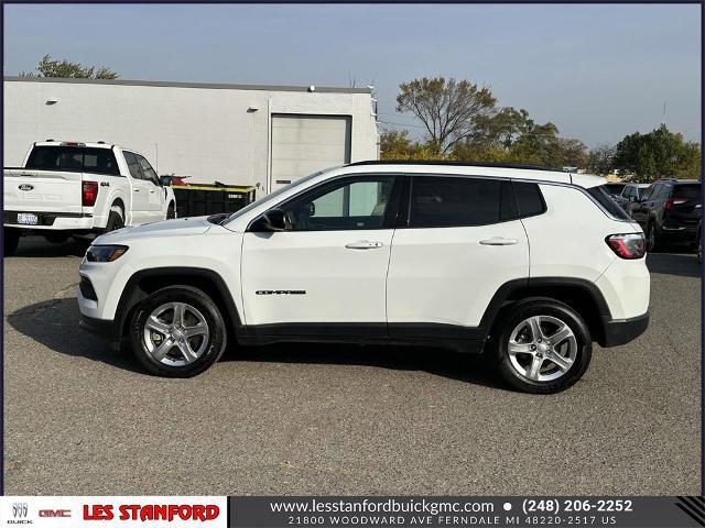 used 2023 Jeep Compass car, priced at $25,000