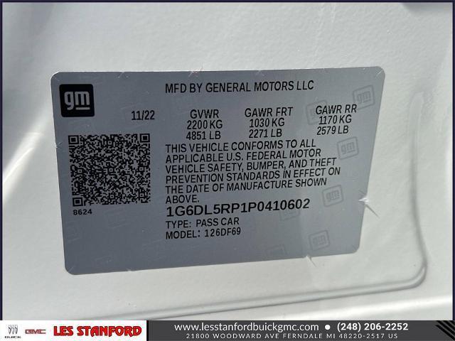 used 2023 Cadillac CT4-V car, priced at $53,240