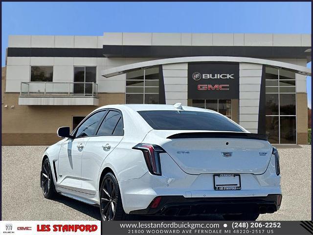 used 2023 Cadillac CT4-V car, priced at $53,240