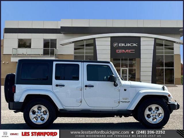 used 2015 Jeep Wrangler Unlimited car, priced at $18,295