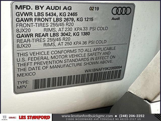 used 2019 Audi Q5 car, priced at $18,699