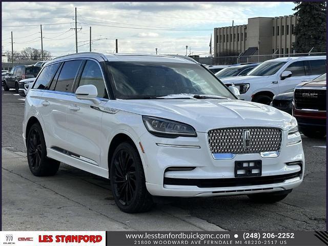 used 2022 Lincoln Aviator car, priced at $44,500