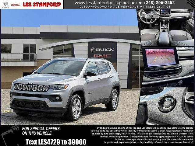 used 2024 Jeep Compass car, priced at $24,231