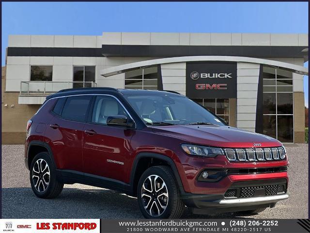 used 2022 Jeep Compass car, priced at $23,199