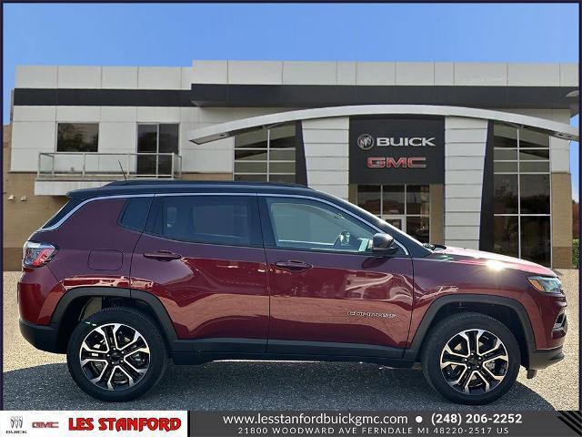used 2022 Jeep Compass car, priced at $23,199