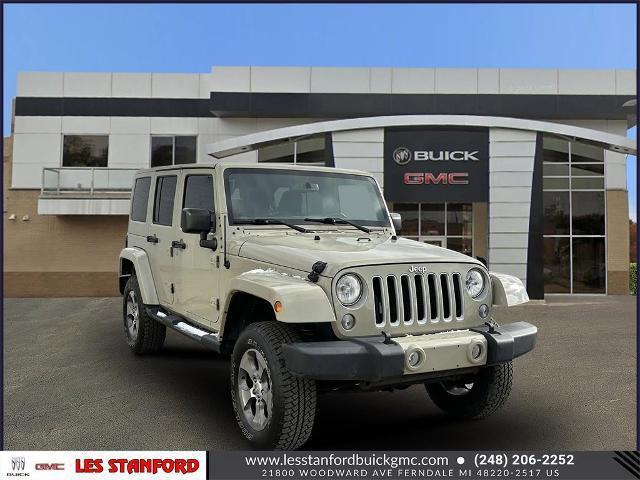 used 2017 Jeep Wrangler Unlimited car, priced at $18,500