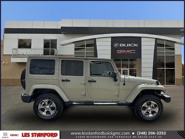 used 2017 Jeep Wrangler Unlimited car, priced at $18,500