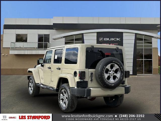 used 2017 Jeep Wrangler Unlimited car, priced at $18,500