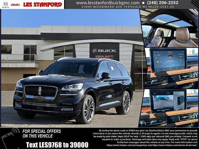 used 2021 Lincoln Aviator car, priced at $41,300