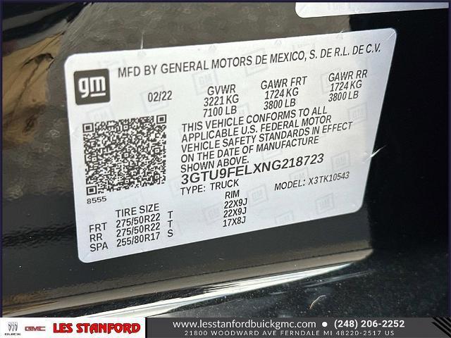 used 2022 GMC Sierra 1500 car