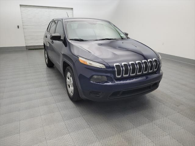 used 2014 Jeep Cherokee car, priced at $13,595