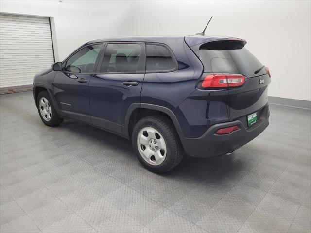 used 2014 Jeep Cherokee car, priced at $13,595